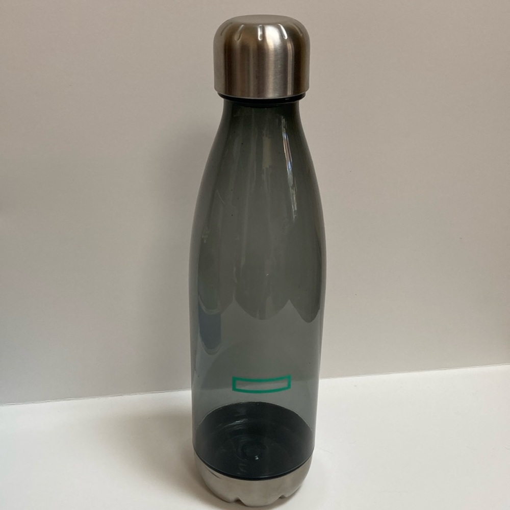 Official HPE Hewlett Packard Enterprises Company Transparent Water Bottle 25oz